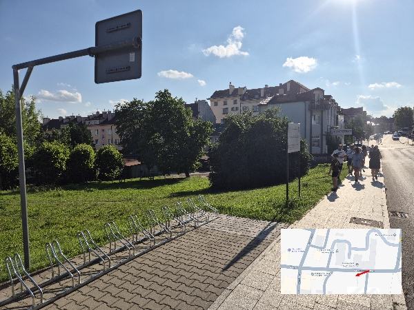 Glogowska 6 from north-east