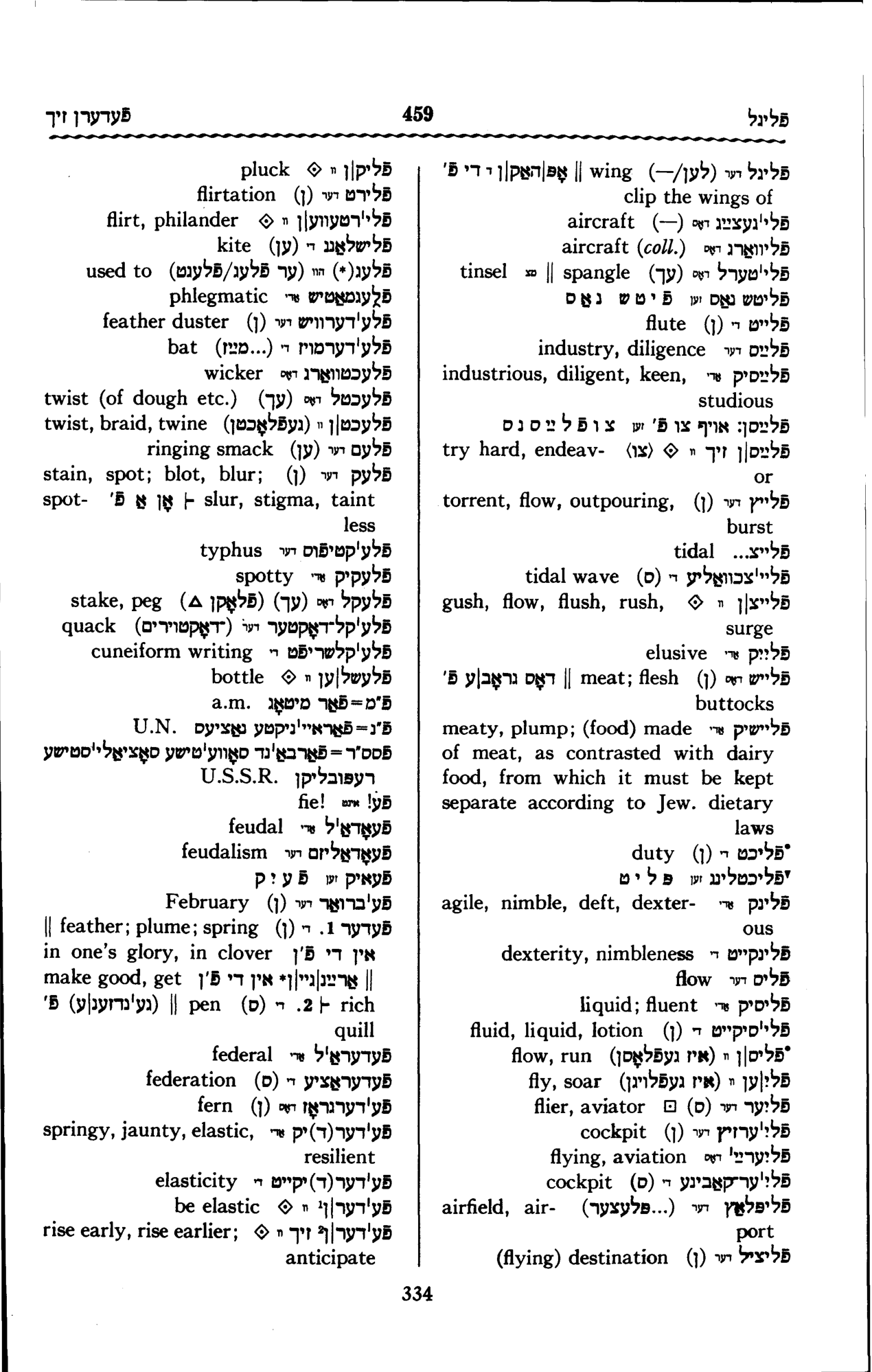 Uriel Weinreich Dictionary